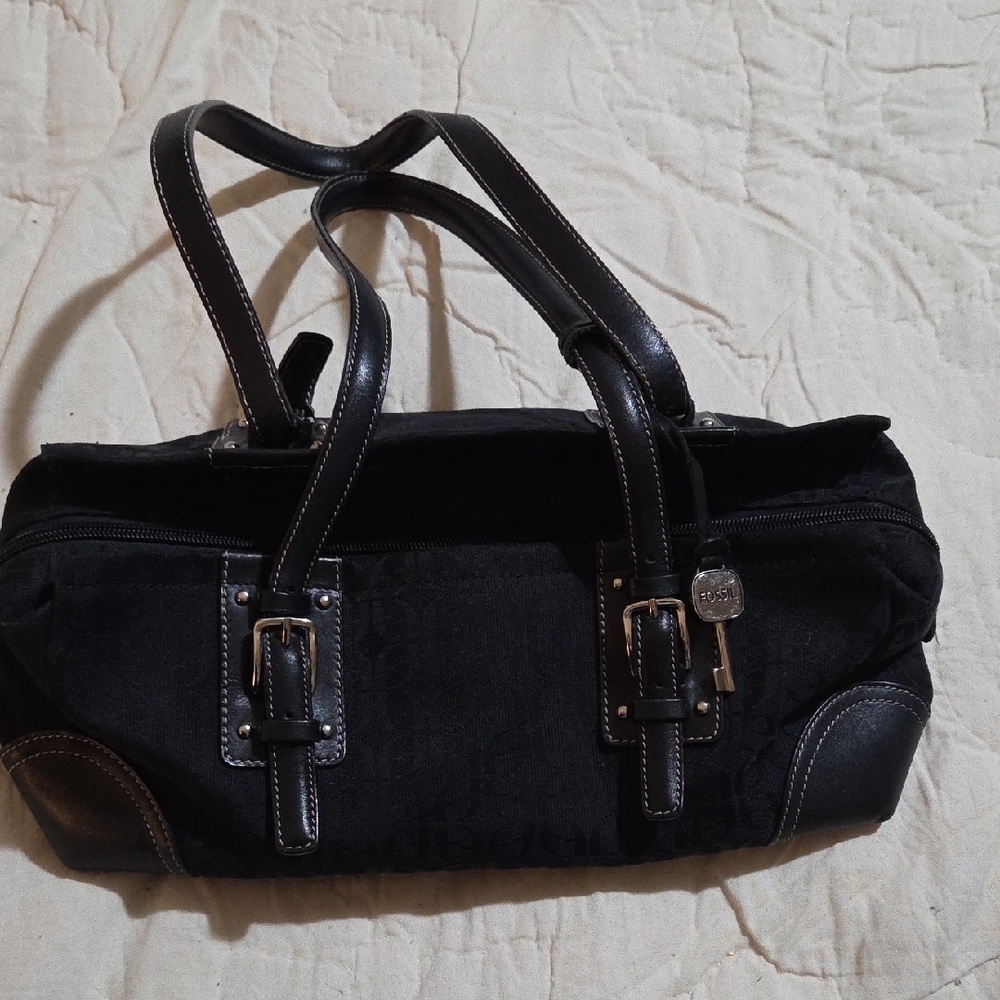 FOSSIL Elegant Black Handbag